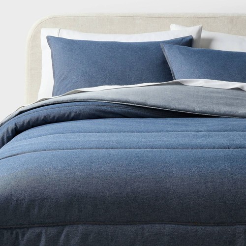 King denim comforter - king, and